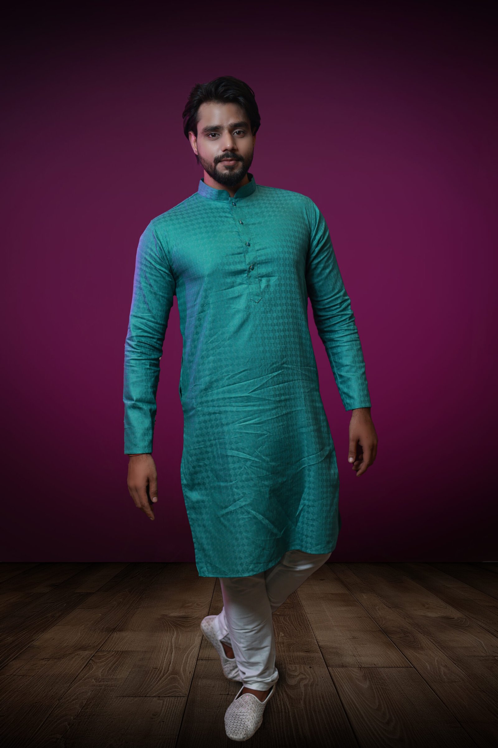 MENS KURTA SET- 1603 - Image 2
