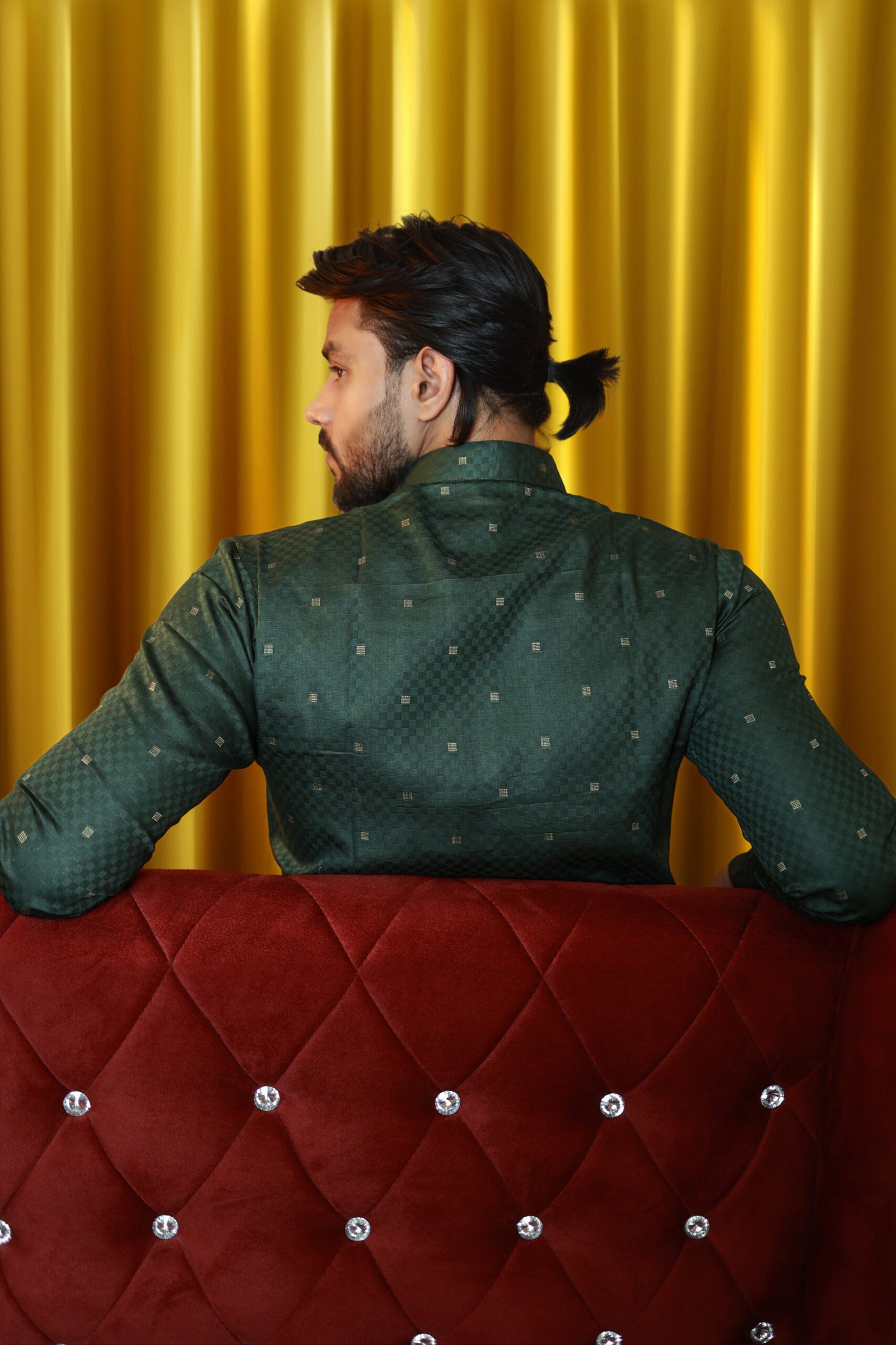 MENS KURTA SET- 1505 - Image 2