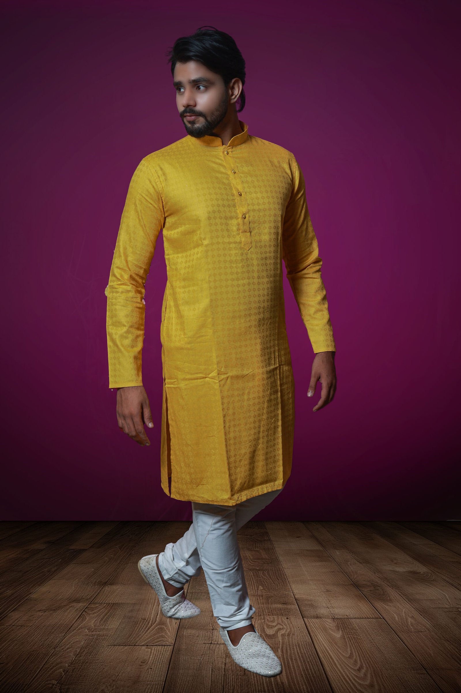 MENS KURTA SET -1602 - Image 3